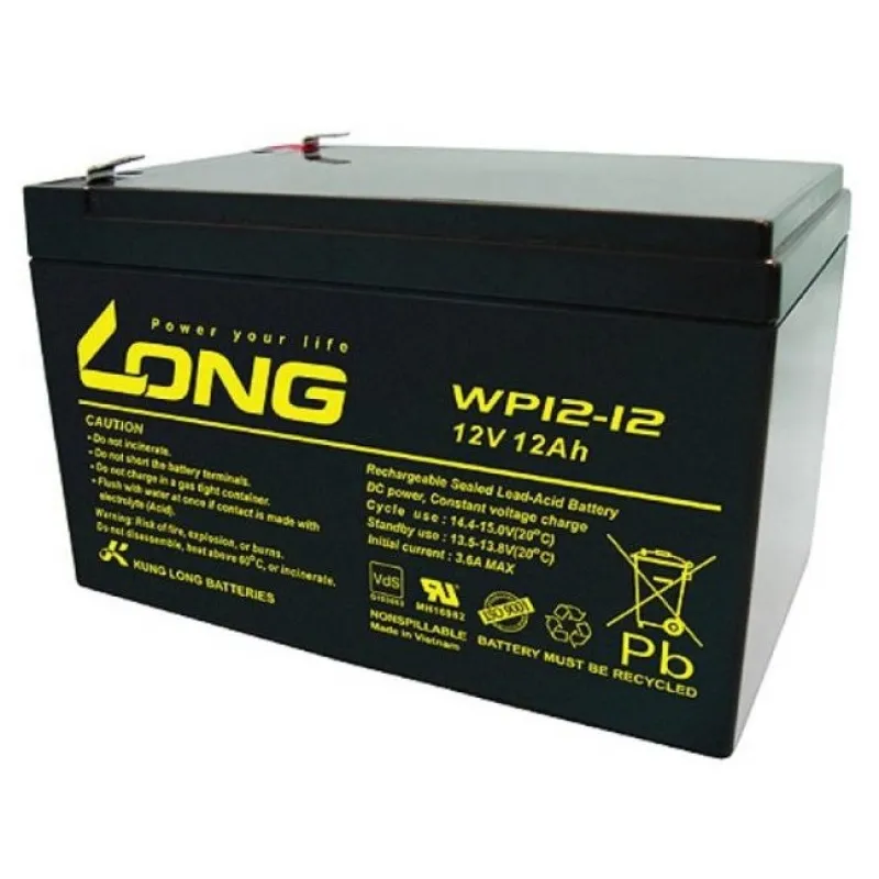 Long 12Volt 40Ah Kuru Tip Akü