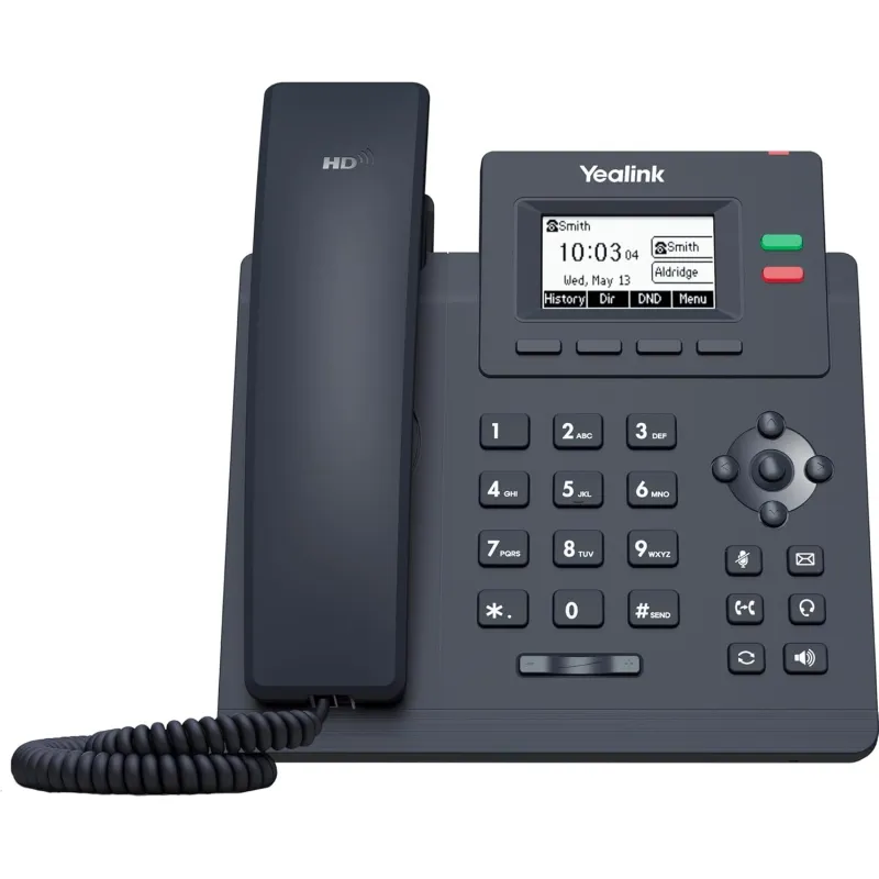YEALINK SIP-T31P SİYAH POE IP TELEFON
